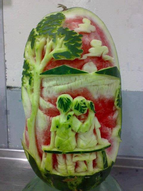 Amazing Watermelon Art