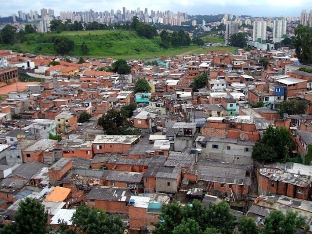Favela do Jardim Jaqueline, na Zona Oeste de São Paulo