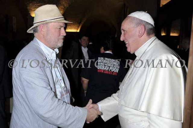 Stédile e o Papa Francisco